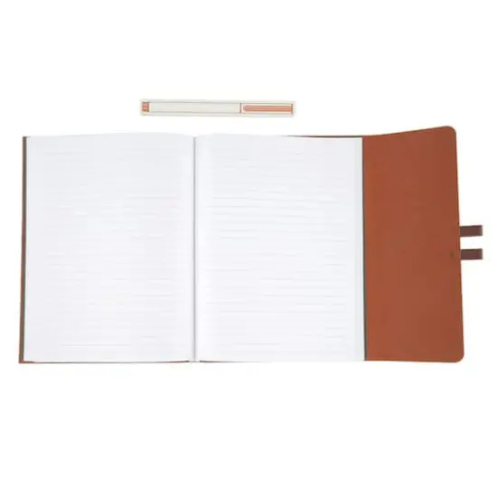 Tan Journal with Pen Closure by Artist's Loft&trade; {3}