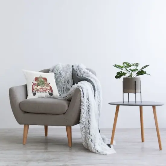 Stupell Industries Believe Christmas Gifts Truck Throw Pillow {3}