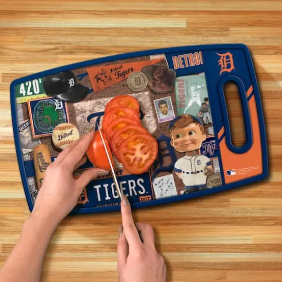 MLB Retro Series Cutting Board Detroit Tigers {6}