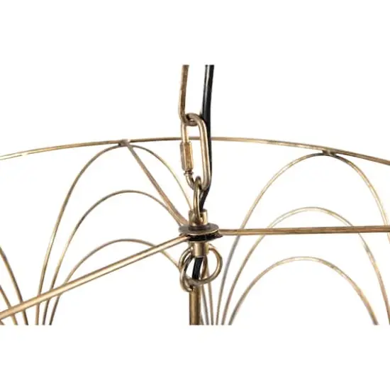 Hello Honey&reg; 24" Swirl Wire Pendant Light {5}