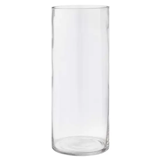 12" Clear Glass Cylinder Vase by Ashland&reg; {1}