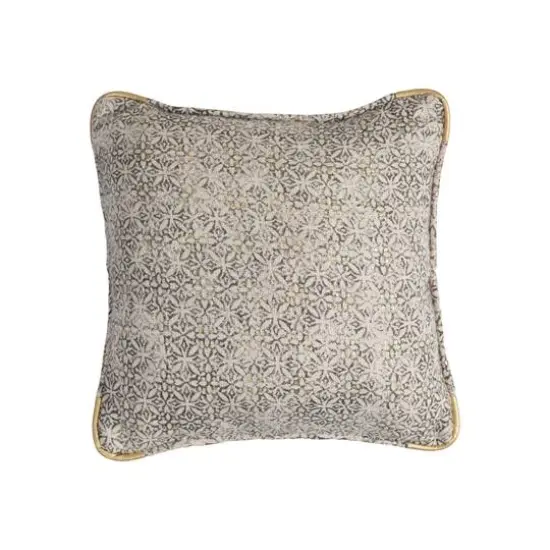 Hello Honey&reg; 18" Square Cotton Distressed Pillow {1}