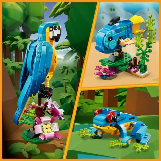 LEGO&reg; Creator Exotic Parrot 31136 Building Toy Set (253 Pieces) {7}