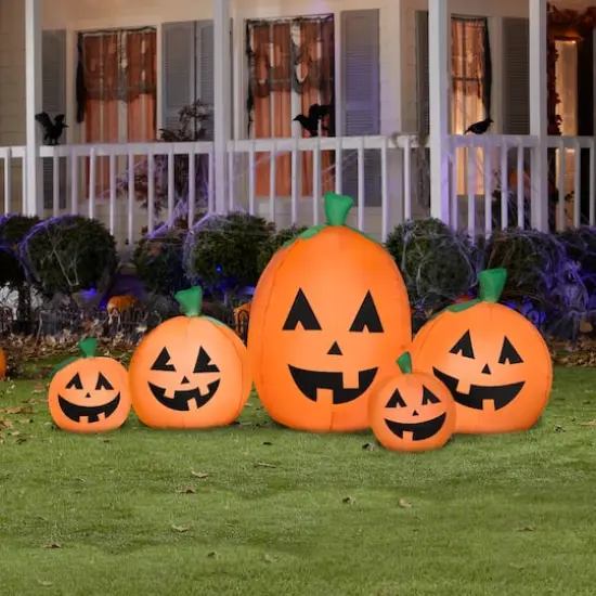 7ft. Airblown&reg; Inflatable Halloween Pumpkin Patch {3}