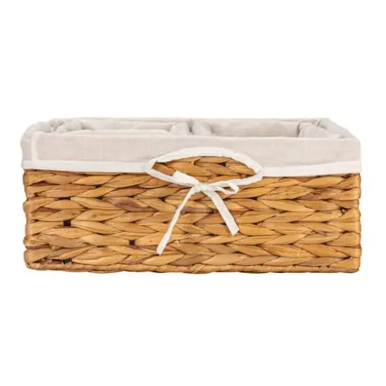 Water Hyacinth Wicker Basket Set {11}