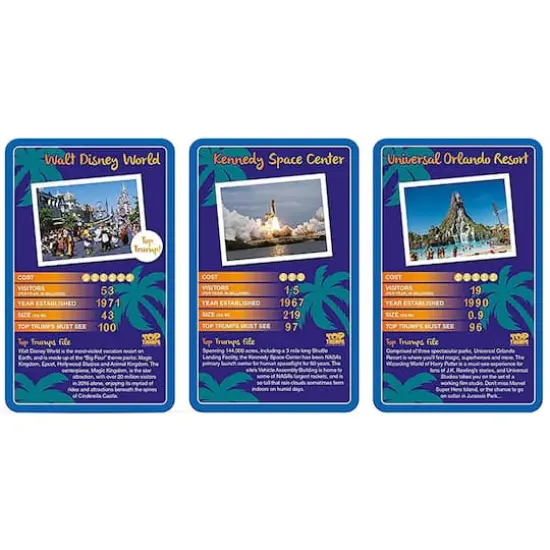 Top Trumps&reg; USA Top Destinations Bundle {7}