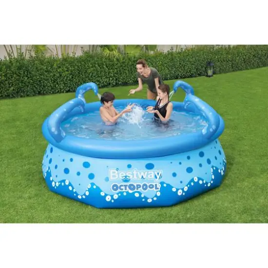 Bestway&reg; H2OGO!&reg; 9ft. OctoPool Inflatable Spray Pool {3}