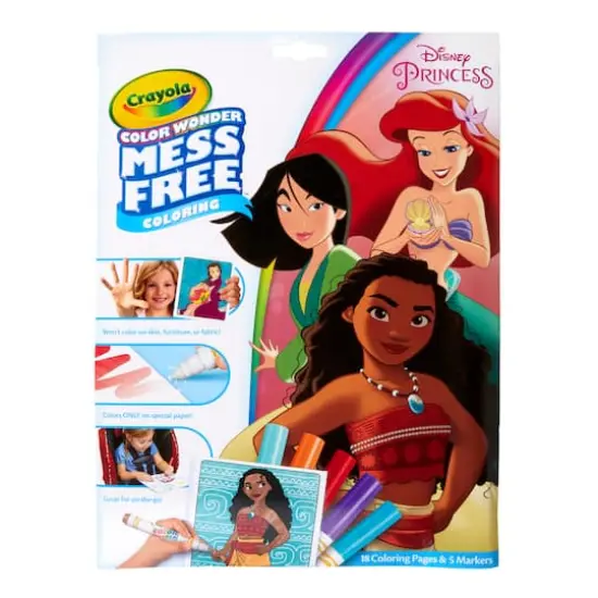 Crayola Disney Princess Color Wonder Mess Free Coloring Pad & Markers, 2ct. {3}