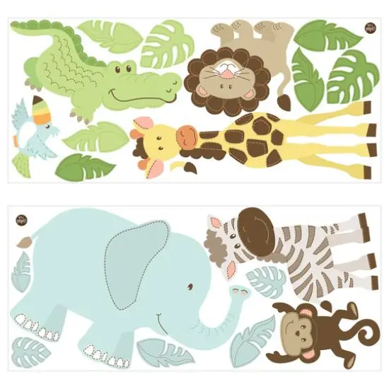 WallPops Safari Buddies Wall Art Kit {3}