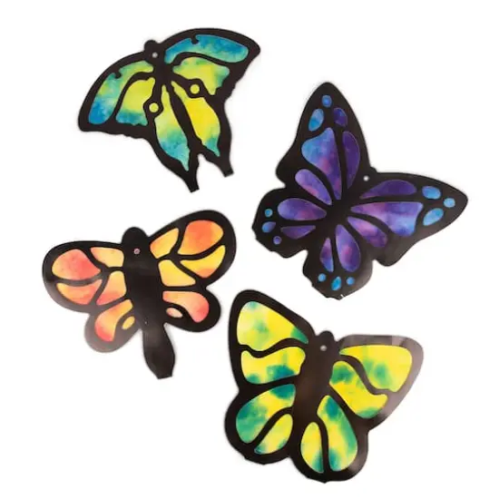 Roylco&reg; 21-Piece Flutter Craft Mobiles {4}