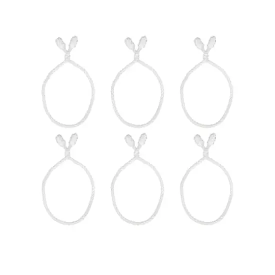 Haute Decor 20" White Decorative Twist Ties, 6ct. {3}