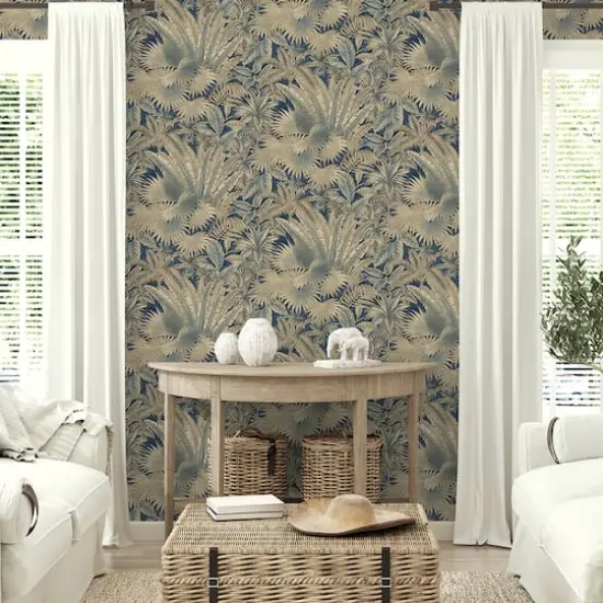 Tommy Bahama&reg; Bahamian Breeze Peel & Stick Wallpaper Denim {4}