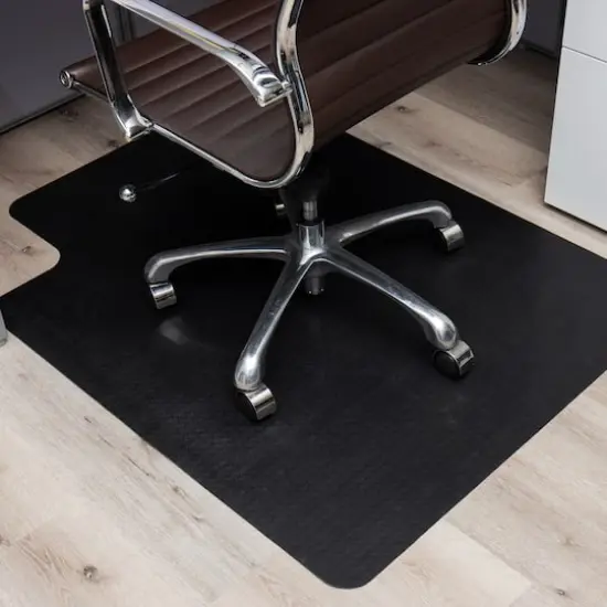 Mind Reader 9-to-5 Collection Black Office Chair Mat, 2ct. {3}
