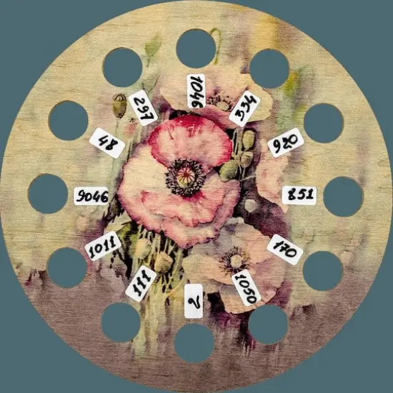 Wonderland Crafts 13mm x 7mm Stickers for Embroidery Organizers {3}