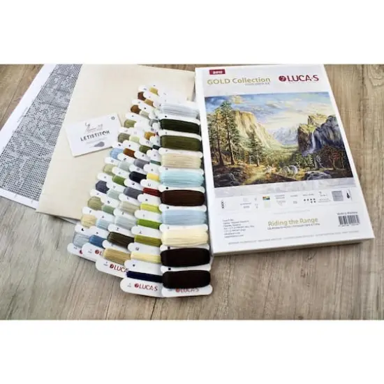 Luca-S Riding the Range Counted Cross-Stitch Kit {5}