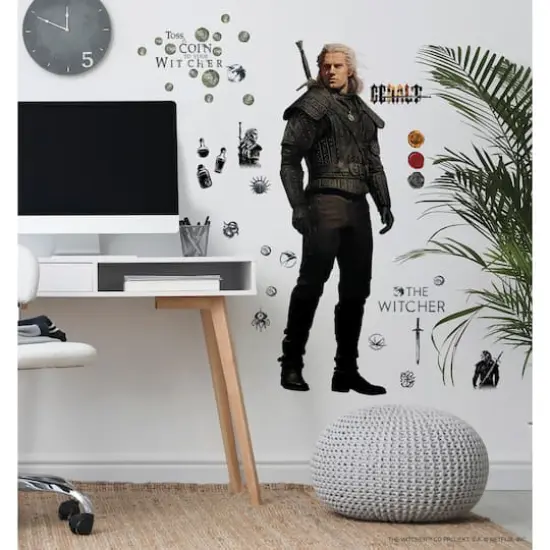 RoomMates The Witcher Geralt Giant Peel & Stick Wall Decals {4}
