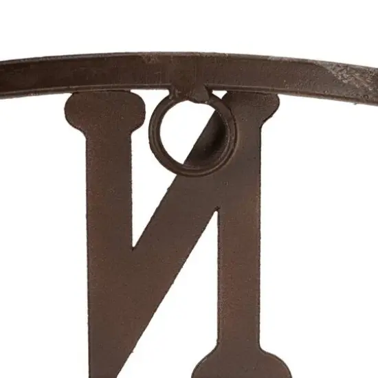 Hello Honey&reg; Metal Compass Wall, Distressed Aqua {15}