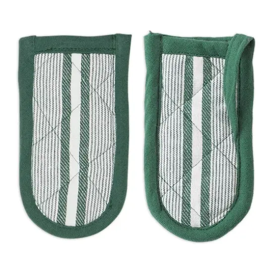 DII&reg; Chef Stripe Pan Handles, 3ct. Dark Green {4}
