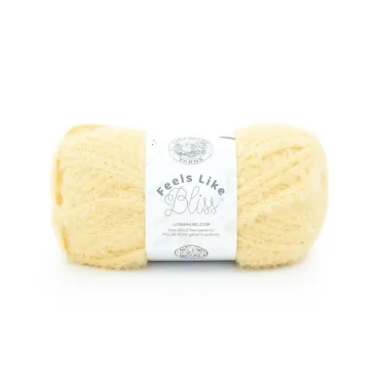 Lion Brand&reg; Feels Like Bliss Yarn Buttercup {1}