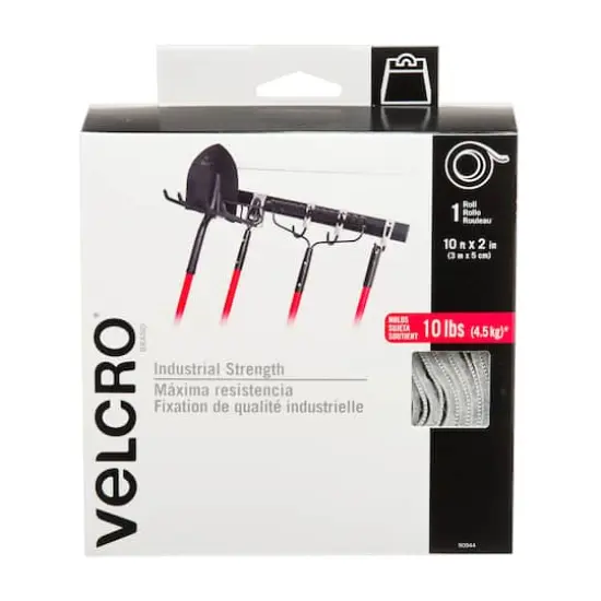 VELCRO&reg; Brand Industrial Strength White Adhesive Roll {1}
