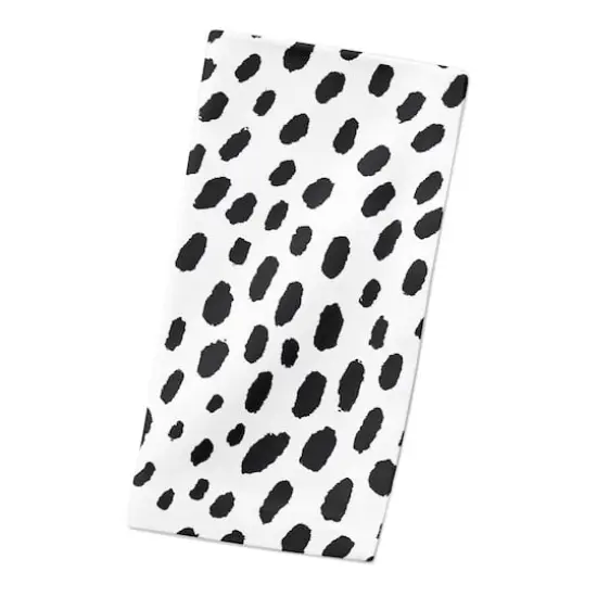 Monochromatic Spot Pattern 10" x 10" Cotton Twill Napkin {3}