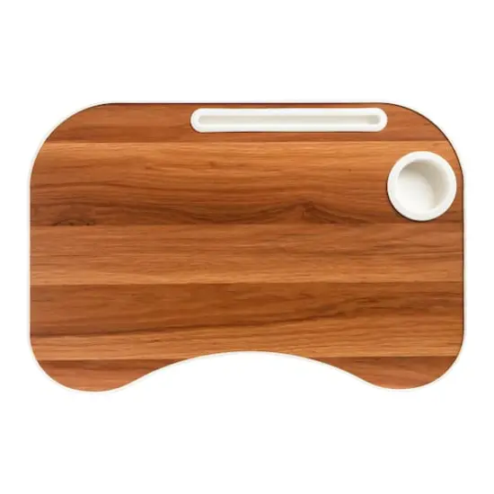 Honey Can Do Walnut Collapsible Folding Lap Desk {8}