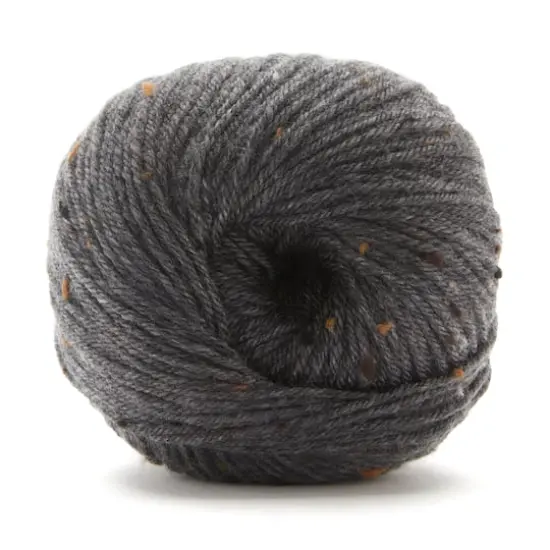 Luxe Merino&trade; Tweed Yarn by Loops & Threads&reg; Charcoal {4}