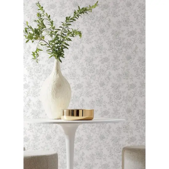 RoomMates Gray Wren Peel & Stick Wallpaper {4}