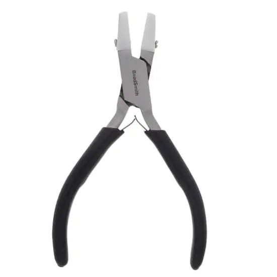 The Beadsmith&reg; Double Nylon Jaw Chain Nose Pliers {1}