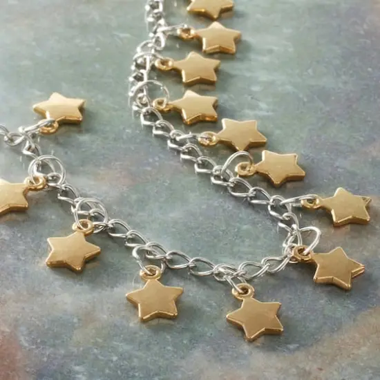 Gold Metal Star Charms, 12mm by Bead Landing&trade; {3}