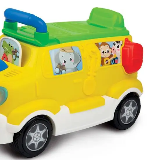 Enviro-Mental Toy Brilliant Beginnings Ride 'Em Tiger Safari Bus {7}