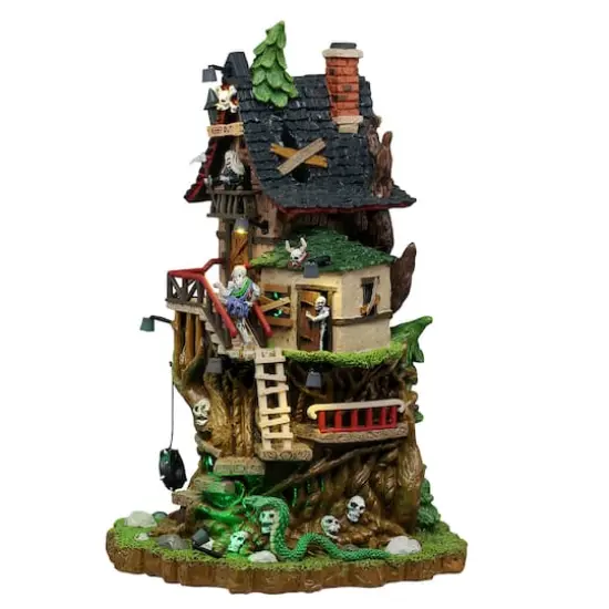 Lemax&reg; Spooky Town&reg; Petrified Forest Tree House {5}