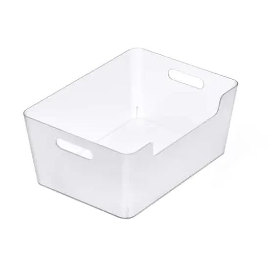 Large Clear Open Storage Bin by Simply Tidy&reg; {1}