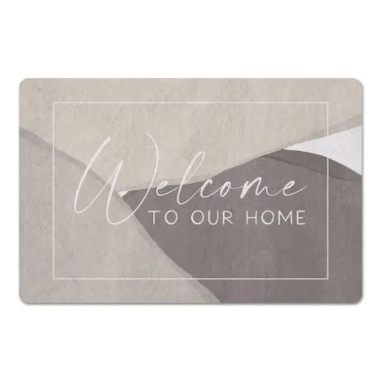Welcome to Our Home 27" x 18" Floor Mat {1}