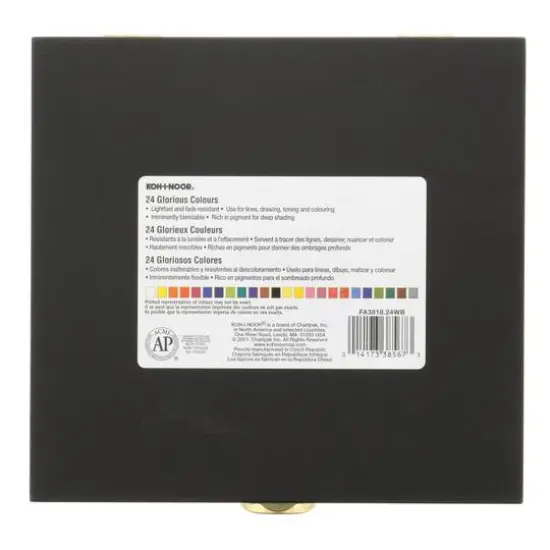 Koh-I-Noor&reg; Polycolor Artists' Colored Pencil Wooden Box Set {3}