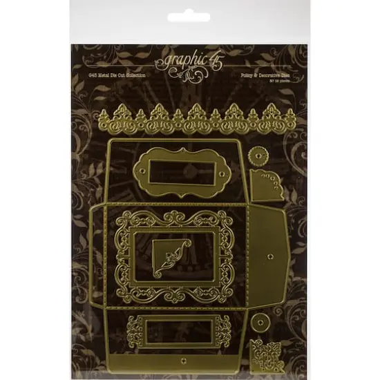 Graphic 45 Staples Dies-Policy & Decorative {1}