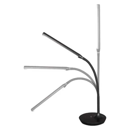 OttLite&reg; Extended Reach LED Desk Lamp Black {4}