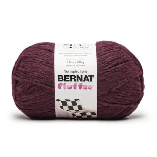 Bernat&reg; Fluffee&trade; Yarn Mineral Red {1}