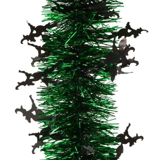 6ft. Green Witch Tinsel Garland by Ashland&reg; {3}