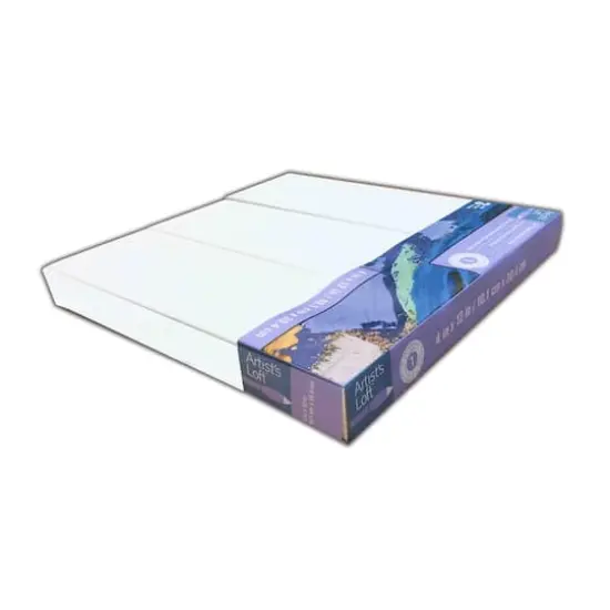 3 Pack Level 1 4" x 12" Deco Canvas by Artist's Loft&reg; {5}