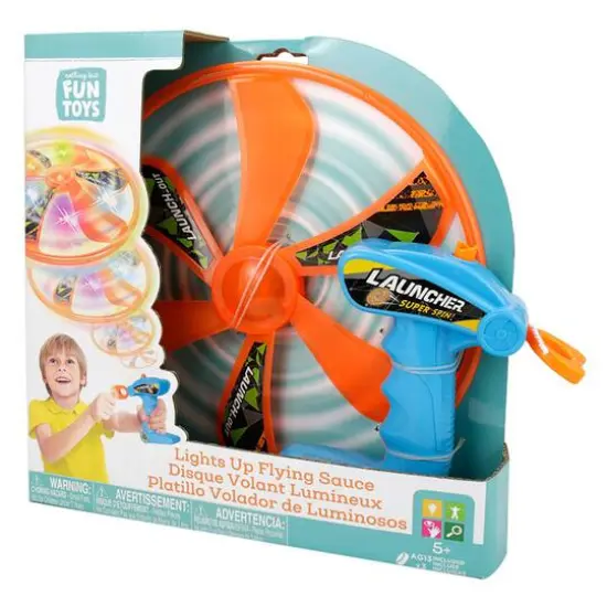 Nothing But Fun Toys Light Up LED Flying Saucer {3}