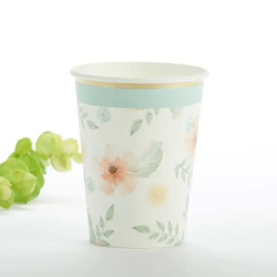 Kate Aspen&reg; Geometric Floral Paper Cups, 32ct. {5}