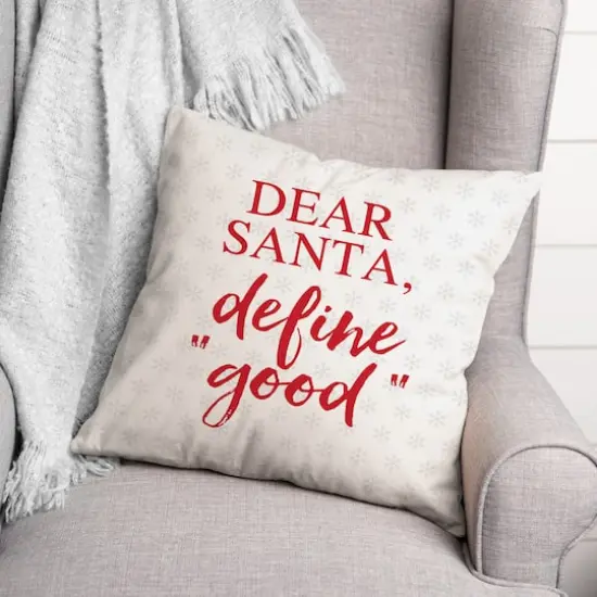 Define Good 18x18 Throw Pillow {3}