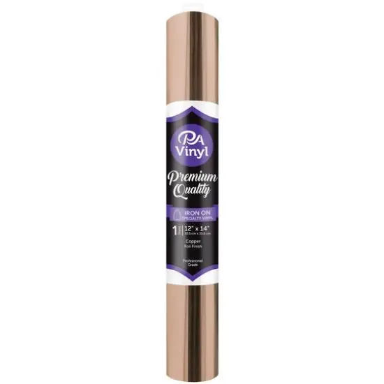 PA Vinyl Foil Iron On Specialty Vinyl Copper {1}