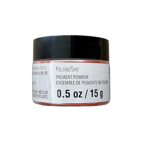 Pigment Powder by Recollections&trade;, 0.5oz. Poppy {1}
