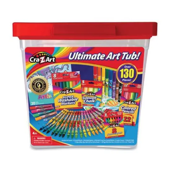Cra-Z-Art&reg; 130 Piece Super Coloring Tub {3}