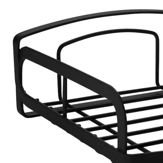 Kitchen Details Industrial Collection Matte Black Napkin Holder {6}