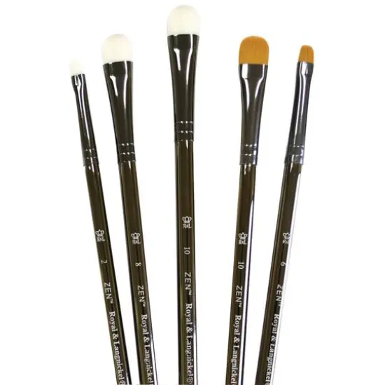 Zen&trade; 83 Royal Brush Short Handle Watercolor Set {1}