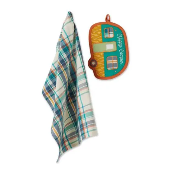 DII&reg; Happy Camper Potholder Set {3}