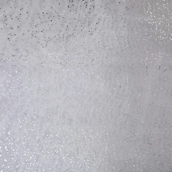 Feldman White with Silver Foil Organza {4}